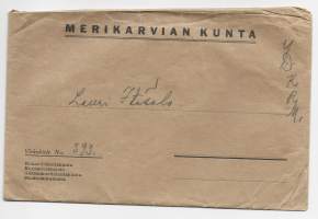 Kansanhuoltolautakunta Merikarvia  firmakuori