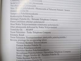 Suomen puhelukortit 3. painos - Telephone cards of Finland third edition