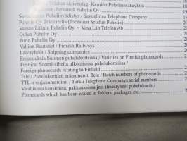 Suomen puhelukortit 3. painos - Telephone cards of Finland third edition