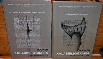 Suomen kalabibliografia Osat I-II vuodet 1730-1917 ja 1918-1940