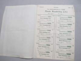 Kimito Handelslag m.b.t. Andelsbrev nr 410, 31.12.1953