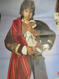 David Essex Intro-lehden juliste / centerfold poster