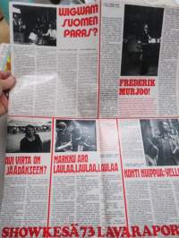 Cliff Richard - Suosikki-lehden juliste + artikkeleita mm. SS-Gestapo-bändi Varkaus / centerfold poster
