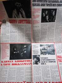 Cliff Richard - Suosikki-lehden juliste + artikkeleita mm. SS-Gestapo-bändi Varkaus / centerfold poster