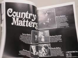 Tenth International Festival of Country Music - Empire Pool Wembley 1978 +nScandinavium Göteborg, Ice Stadium Helsinki, Ekeberg Oslo, Ahoy Stadium rotterdam -ohjelma