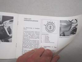 Massey Ferguson 188 instruktionsbok - supplement 4-hjulsdrift -4-vetomallien käyttöohjekirjan lisäosa!