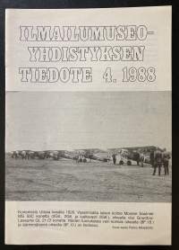 Ilmailumuseoyhdistyksen tiedote 4/1988