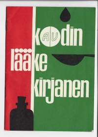 Kodin lääkekirjanen   - tuote-esite  mainos 1960