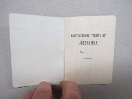 Raittiusseura Taisto III -jäsenkirja Artturi Ranta, Masku Villilä