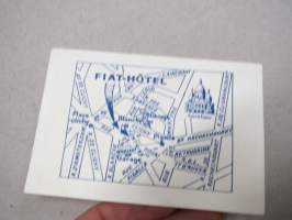 Fiat-Hotel - Rue de Douai 36 - Paris 9 -hotellin mainoskortti / kartta