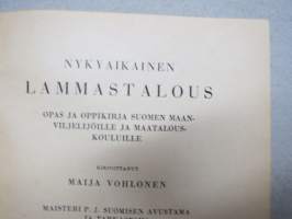 Nykyaikainen lammastalous -modern sheepfarming