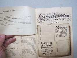 Suomen Kuvalehti / Kotiliesi -lehtien mainosjulkaisu, tilaushankintaa, kansikuva Martta Wendelin, mm. Kieku ja Kaiku sarjakuva