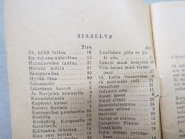 Kaikki laulamaan I - Kansanvalistusseuran yhteislauluja I. vihko