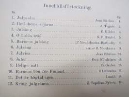 Julsånger samlade av Anna Sarlin. Häft II