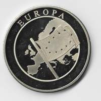 Europa 1. Euro mitali 32 g 40 mm proof