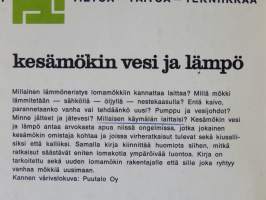 Kesämökin vesi ja lämpö