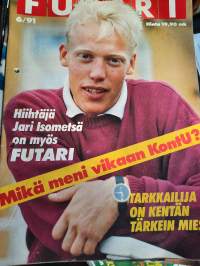 FUTARI 6/1991 HIIHTÄJÄ JARI ISOMETSÄ ON MYÖS FUTARI, MIKÄ MENI VIKAAN KONTU?