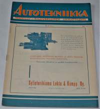 Autotekniikka teknillis-taloudellinen ammattilehti  4 1934