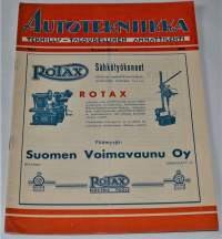 Autotekniikka teknillis-taloudellinen ammattilehti  1 1935