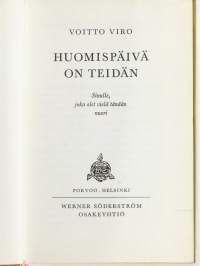 Huomispäivä on teidän