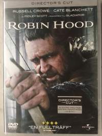 Robin Hood - Director&#039;s Cut DVD - elokuva  (Seikkailu, 2010) ruots. kansi suom txt