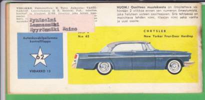 Viidakko 1957 N:o 13. Tunneli. Lehden kolmas vuosikerta.