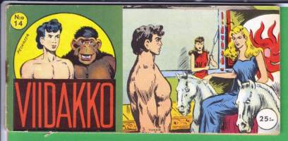 Viidakko 1957 N:o 14. Akim: Kuolematon kuningatar. Lehden kolmas vuosikerta.