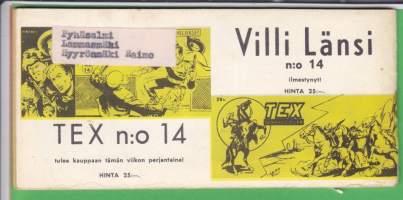 Viidakko 1957 N:o 14. Akim: Kuolematon kuningatar. Lehden kolmas vuosikerta.
