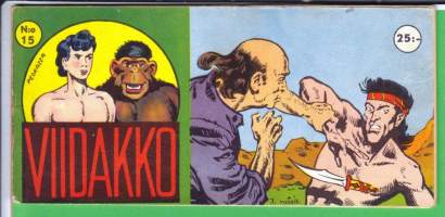 Viidakko 1957 N:o 15. Akim: Taistelu elämästä ja kuolemasta. Lehden kolmas vuosikerta.