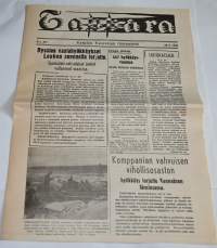 Rintamalehti Tappara toukokuun 20. p:nä 1942  Näköispainos sarjat sodan lehdet