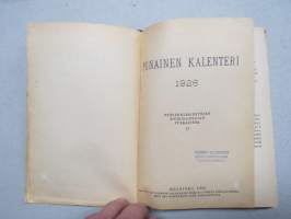 Punainen Kalenteri 1926; Kotieläimestä ihmiseksi - naiskysymys, Proletariaatin taidesuunnat, Kiina vapautuksensa aattona, Vankilat luokkataistelijain kouluna ym.