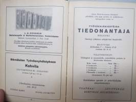 Punainen Kalenteri 1926; Kotieläimestä ihmiseksi - naiskysymys, Proletariaatin taidesuunnat, Kiina vapautuksensa aattona, Vankilat luokkataistelijain kouluna ym.