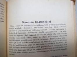 Punainen Kalenteri 1926; Kotieläimestä ihmiseksi - naiskysymys, Proletariaatin taidesuunnat, Kiina vapautuksensa aattona, Vankilat luokkataistelijain kouluna ym.