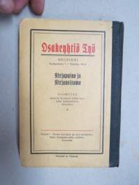 Punainen Kalenteri 1926; Kotieläimestä ihmiseksi - naiskysymys, Proletariaatin taidesuunnat, Kiina vapautuksensa aattona, Vankilat luokkataistelijain kouluna ym.