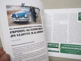 Espoon Automuseo 25 v. - Esbo Bilmuseum 25 år 1979-2004