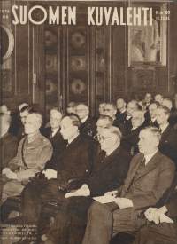 Suomen Kuvalehti Jouluna 1943 nr 50 / Helsingin asuntopolitiikka ja luonto, Balkan, ratsia ravintolaan Helsingissä, kessu savuaa rintamalla
