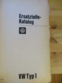 Volkswagen Typ 1 /1200, 1300, Cabriolet - Textblock zum Ersatzteile-Katalok - varaosaluettelo