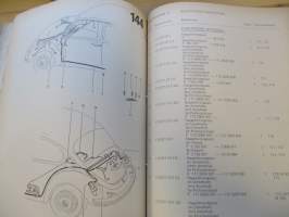 Volkswagen Typ 1 /1200, 1300, Cabriolet - Textblock zum Ersatzteile-Katalok - varaosaluettelo