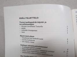Tunturi - Polkupyörän käyttöönotto- ja huolto-opas