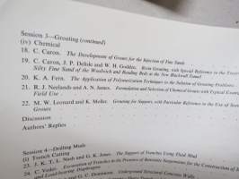 Grouts and Drilling Muds in Engineering Practice
