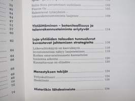 Sisulla läpi harmaan kiven - Luja-yhtiöt 1953-1993  (Lujabetoni Oy)