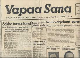 Vapaa Sana  12.10.  1948