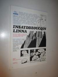 Insayddzoucqin linna ja muita sarjakuvia Kemin kuudennesta valtakunnallisesta sarjakuvakilpailusta 1986