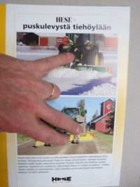 Hese - puskulevystä tiehöylään -myyntiesite