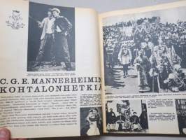 Työn lomassa - Kymppi 1964-1973 sidotut vuosikerrat 10 vuoden jakso - Säästöpankkien asiakaslehti, monipuolinen ja osin hyvinkin populääriaiheinen sisältö