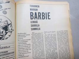 Työn lomassa - Kymppi 1964-1973 sidotut vuosikerrat 10 vuoden jakso - Säästöpankkien asiakaslehti, monipuolinen ja osin hyvinkin populääriaiheinen sisältö