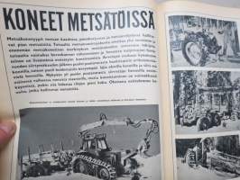 Työn lomassa - Kymppi 1964-1973 sidotut vuosikerrat 10 vuoden jakso - Säästöpankkien asiakaslehti, monipuolinen ja osin hyvinkin populääriaiheinen sisältö