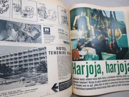 Työn lomassa - Kymppi 1964-1973 sidotut vuosikerrat 10 vuoden jakso - Säästöpankkien asiakaslehti, monipuolinen ja osin hyvinkin populääriaiheinen sisältö