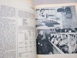 Työn lomassa - Kymppi 1964-1973 sidotut vuosikerrat 10 vuoden jakso - Säästöpankkien asiakaslehti, monipuolinen ja osin hyvinkin populääriaiheinen sisältö