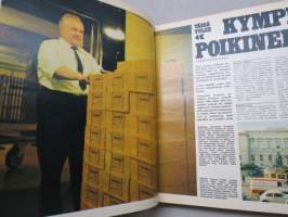 Työn lomassa - Kymppi 1964-1973 sidotut vuosikerrat 10 vuoden jakso - Säästöpankkien asiakaslehti, monipuolinen ja osin hyvinkin populääriaiheinen sisältö